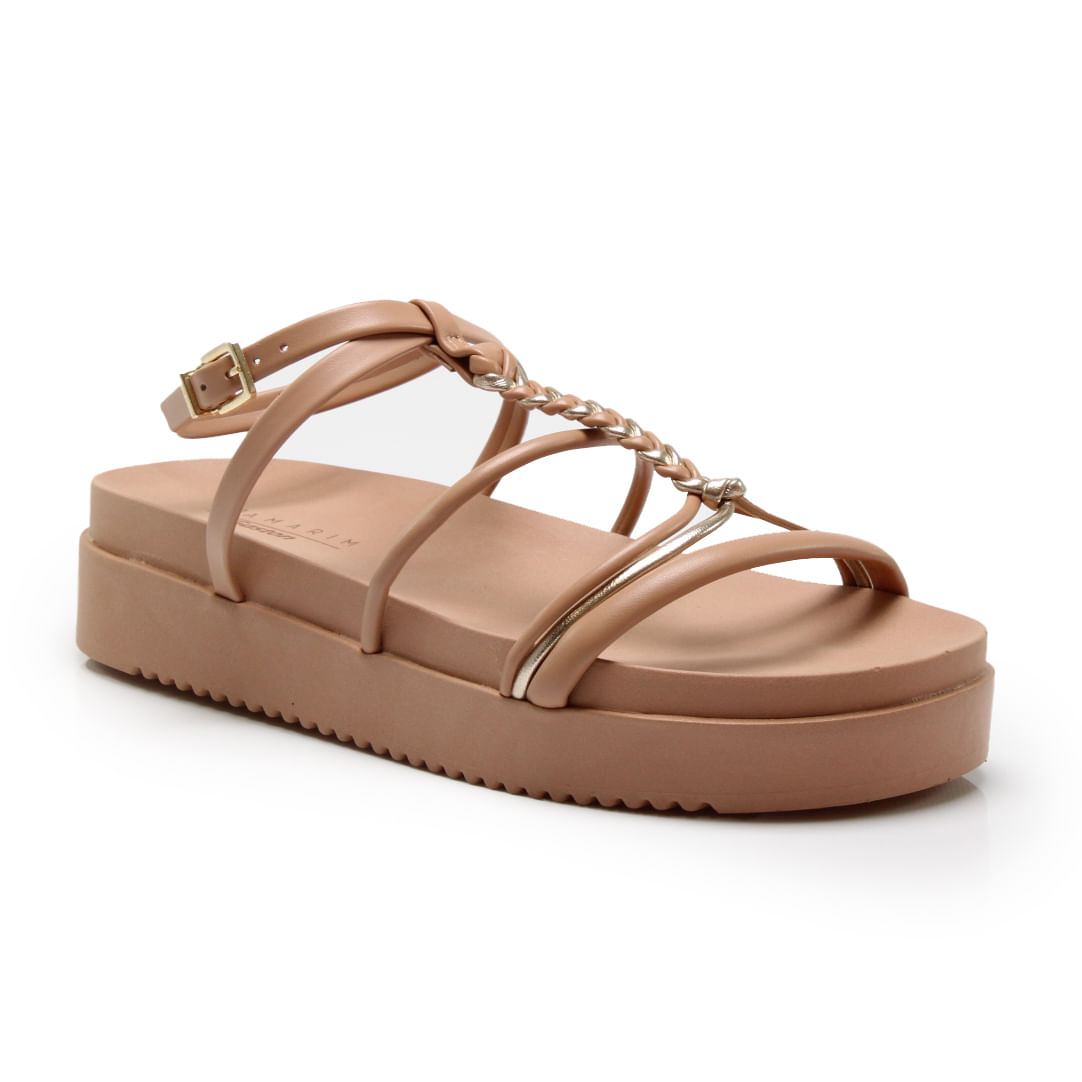 Ramarim Sandalia 24C-42242 CaquiOuro Napa -3-